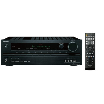 安桥（Onkyo） HT-RC330(B) AV 功放（黑色）