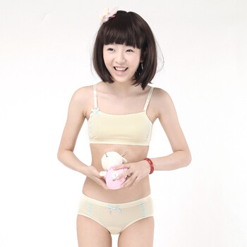 <em>可娃衣</em> 蝴蝶之恋小背心 学生内衣 纯棉 舒适 少
