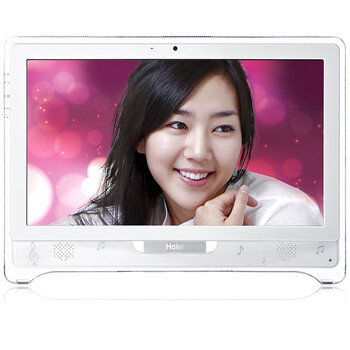 海尔（Haier）乐趣Q5T-D800T 21.5英寸一体电脑（G530 2G 500GB D刻 电视功能 Win7 HP）