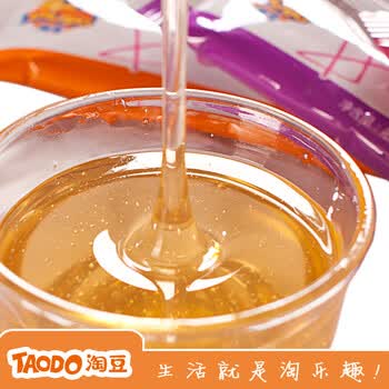 淘豆 纯天然蜂蜜 油菜花花蜜 450g 小包装即食