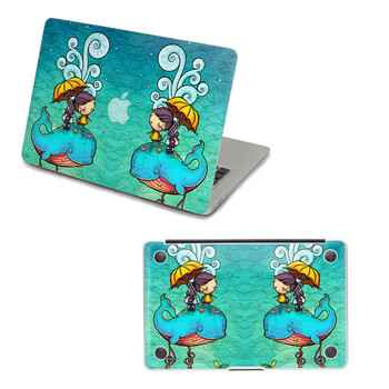 SkinAT 苹果笔记本MacBook外壳及底部保护贴膜 3M材料 奇幻之旅三 Pro 13