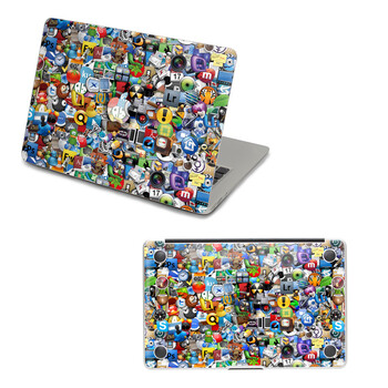 SkinAT 苹果笔记本MacBook外壳及底部保护贴膜 3M材料 图标开会 Air 13 2011款