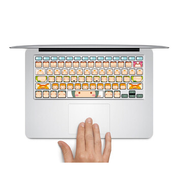 SkinAT MacBook苹果笔记本 iMac 键盘贴膜 保护贴 键盘膜 贴纸 可爱表情 Pro 15 (Retina)