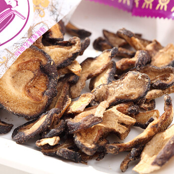 鼎福来 福建特产 酥脆可口 即食香菇脆片散称500g*2