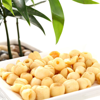 鼎福来 福建特产休闲食品 莲子原料 独家原味莲心果500g*2