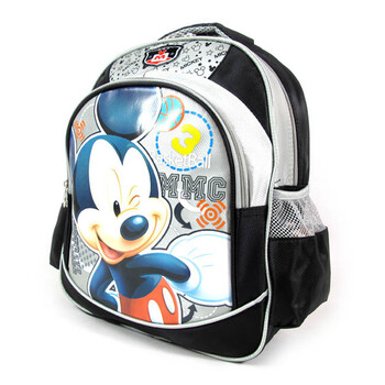 【迪士尼Disney】米奇米妮小学生儿童双肩书包 黑色