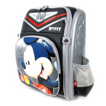 Disney/迪士尼 米奇米妮小学生太空减负书包 黑色