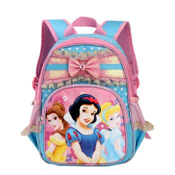迪士尼Disney 公主双肩卡通书包SP90174 粉红 1
