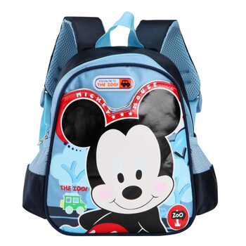 迪士尼Disney 米奇双肩幼儿园卡通小书包SM50226 天蓝 1