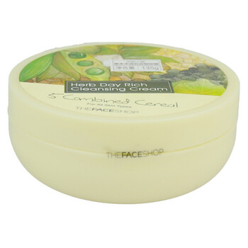 The face shop 草本丰润五谷卸妆霜135g 深层卸妆