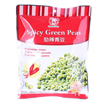 中国台湾豆之家素仙子劲辣豌豆180g*3袋