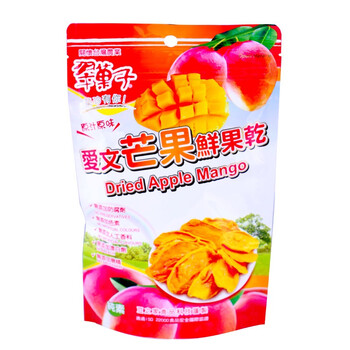 中国台湾豆之家翠菓子爱文芒果鲜果干90g*2袋