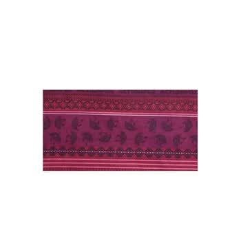 快乐狐狸 多用途防风透气 户外速干头巾323-1194 玫红色 50cmX24cm长X宽