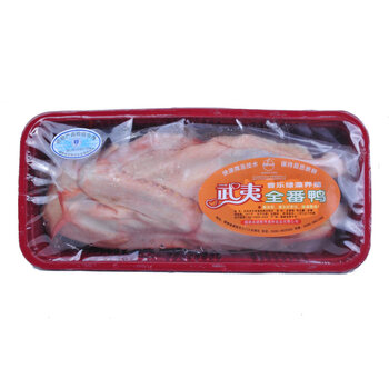 武夷牌微冻全番鸭(约750g*2) 冷鲜鸭 音乐绿藻鸭