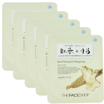 The face shop 韩方草本弹力面膜20ml*5 保湿 补水 面膜贴
