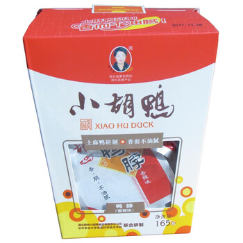 小胡鸭 鸭脖子 香辣味 小包装 T型礼盒160g*1