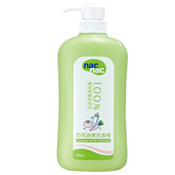 nac nac/宝贝可爱 奶瓶/蔬果/洗洁精 700ml 瓶装（台制）
