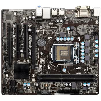 华擎（ASRock）B75M-GL 主板（Intel B75/LGA 1155）