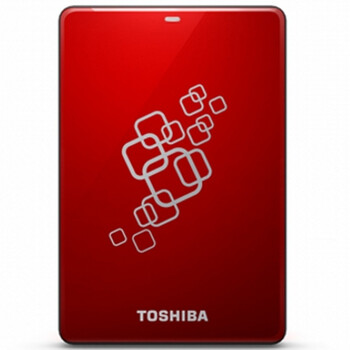 东芝（TOSHIBA）2.5英寸 V6 恺乐系列移动硬盘（USB3.0）1.5TB(摇滚红)