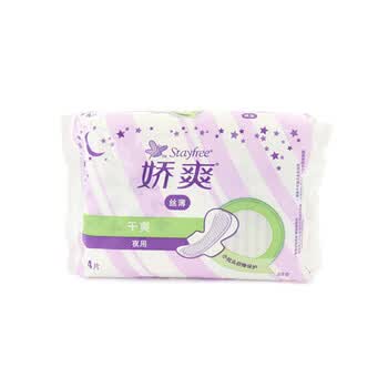 Carefree娇爽 丝薄干爽夜用 4片