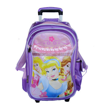 Disney 迪士尼公主小学生拉杆书包PB8074 粉色 新品惊喜直降！ 紫色