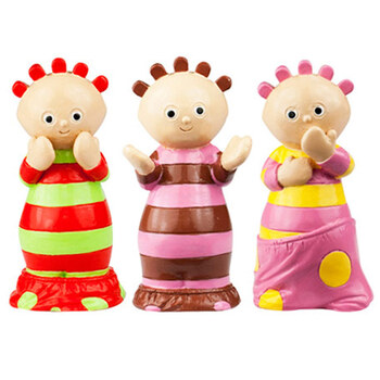 花园宝宝人偶叮叮车组合套装人偶丁丁车玩具3