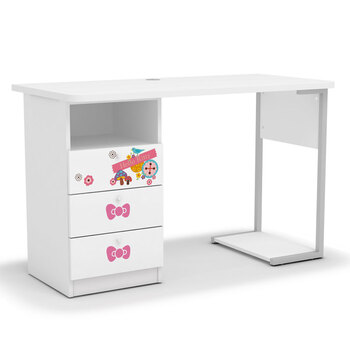 酷漫居 Hello kitty 高档家具 KT恋恋风景 书桌 家具品牌 儿童家具 爱洛粉红 书桌