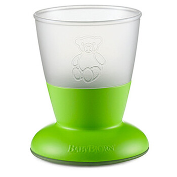 瑞典BabyBjorn Cup 宝宝学习杯 绿色