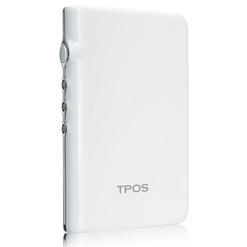 TPOS U601 6600mAh 优雅书本外形移动电源（白色） A品聚合物锂电芯
