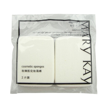 MaryKay玫琳凯（两用粉饼/粉底霜）化妆海绵（两片装）