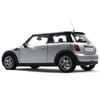 德国autoart 奥图亚 1:18 宝马 迷你 库伯 mini cooper 75001(银车身