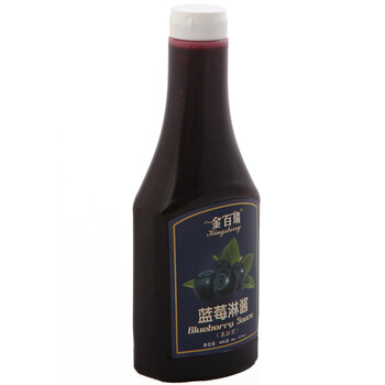 金百瑞 超值装 奥运专供 特级 蓝莓大瓶 大果粒果酱/果浆/淋酱 645g大瓶 第三代黄金水果