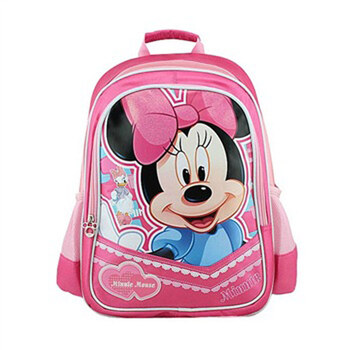 迪士尼(DISNEY) 米奇学生双肩书包 SM10080 新品惊喜直降！ 玫红
