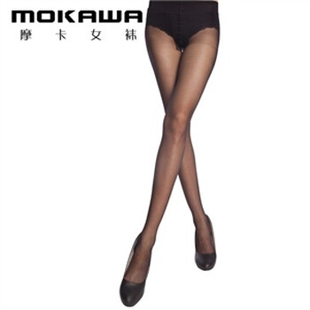 mokawa摩卡女袜子 丝袜 正品3D超薄隐形连裤袜 打底袜 3条装 混色 均码