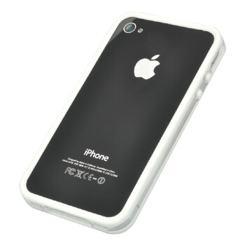 GOLLA 哆啦狗 apple苹果 iphone 4s 中框保护套 保护壳 镜界系列 白色
