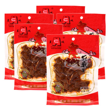 四川特产皇城豆腐干（麻辣味）55g*5袋