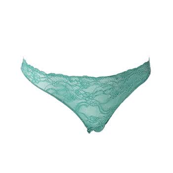 维多利亚的秘密 Victoria’s secret 立体网纹内裤 三角裤 绿色 L
