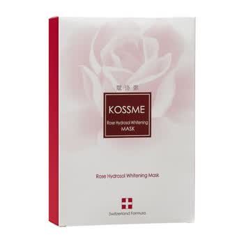 【kossme蔻诗弥】玫瑰纯露润白面膜5片盒装