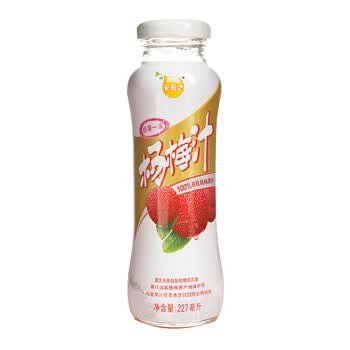 Kaiz卡依之 杨梅汁227ml*24瓶 100%杨梅原汁 G0764