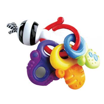 nuby/努比 锁匙固齿器