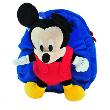 迪士尼/Disney 3D米老鼠毛绒幼儿园背包 CC-M0309 蓝色 新品惊喜直降！