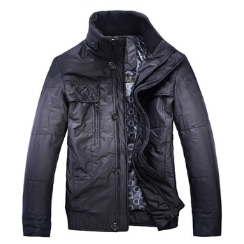神州骆驼 2012新品 男款羽绒服 EC8956 深灰 XXXXL
