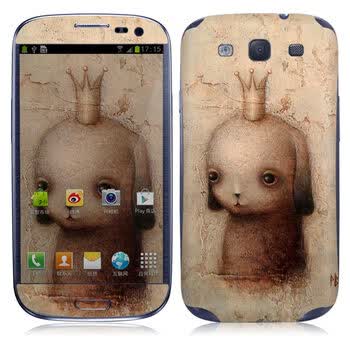 IdeaSkin 三星 I9300 Galaxy SIII/I9308/I939 皮肤 国王 外壳保护套皮贴膜 DCUD242212