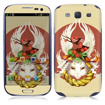 IdeaSkin 三星 I9300 Galaxy SIII / I9308 / I939 皮肤 兔爷 外壳保护套皮贴膜 DCUC062194