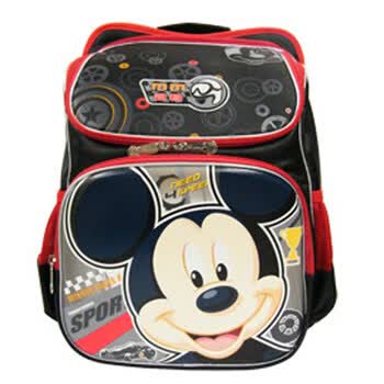 迪士尼/disney 小学生减负书包 米奇儿童书包 M0452 黑色