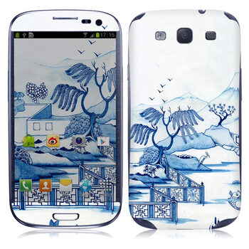 IdeaSkin 三星 I9300 Galaxy SIII / I9308 /I939 皮肤 蓝柳絮 外壳保护套皮贴膜 DCUC202166
