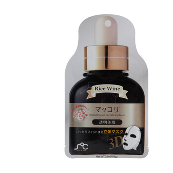 靓你脸颜 3D塑面美白面膜（米酒提取液） 25ml*3片