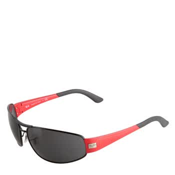 Ray-Ban 雷朋 3395/65-002/87 精致全框中性太阳镜 黑色