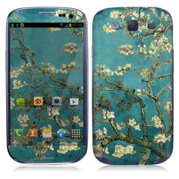 IdeaSkin 三星 I9300 Galaxy SIII/I9308/I939 盛开的杏仁花 外壳保护套皮贴膜 DCUC362023