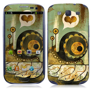 IdeaSkin 三星 I9300 Galaxy SIII/I9308/I939 迷恋蜗牛 外壳保护套皮贴膜 DCUC352119